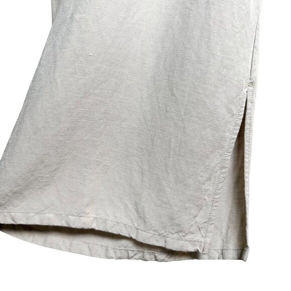 J.Jill Linen Blend Wide Leg Pants Size Large | Lightweight Coastal Grandma Beach - Picture 5 of 10